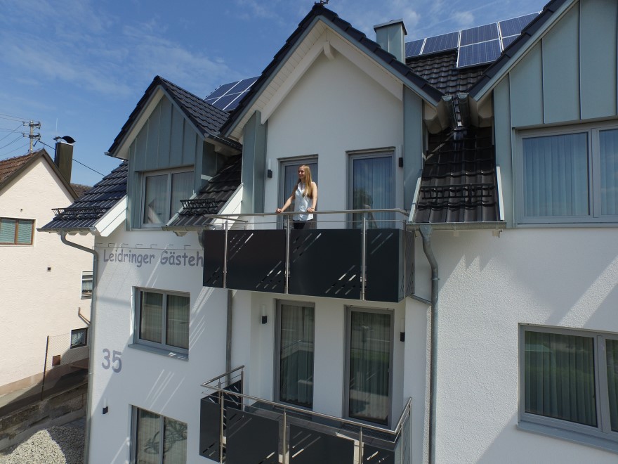 Hotel Albstadt Balkon